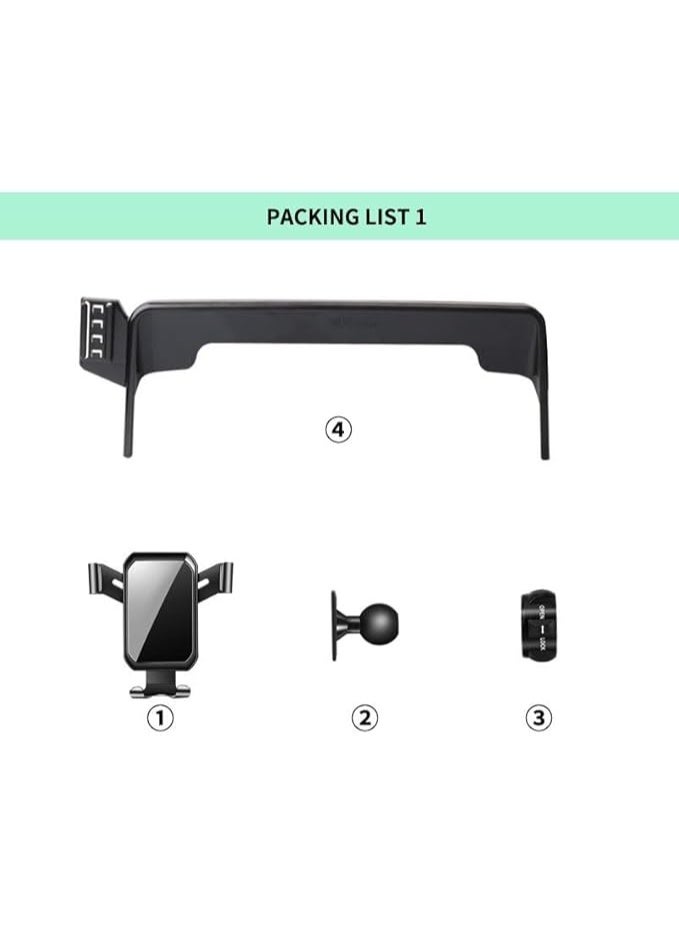 PROMASS Phone holder 2022 2023 2024, Accessories, for all phones with Frame + (1* Gravity Mount) - Image 2